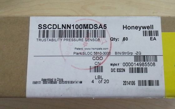 YJJ SSCDLNN100MDSA5 Detektor Dymu Temperatura Ciśnienie i Przepływ Czujnik Ciśnienia 10Kpa