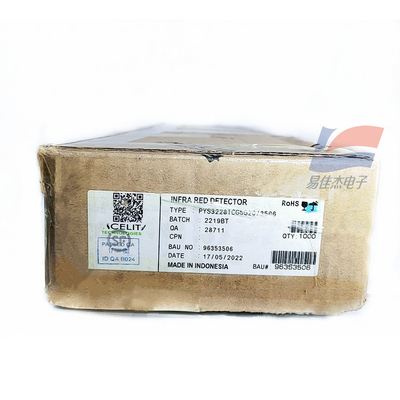 YJJ PYS3228 Serial Pyroelectric Sensor Infrared Pyroelectric Detector Dwu kanałowy z filtrem