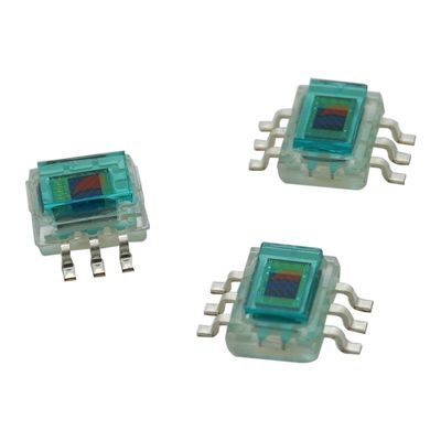 Plastikowy skasowany czujnik koloru S9706 Jednoczesne pomiar RGB trójkolorowy -20 do 85 stopni Celsjusza