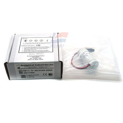 Czujnik tlenu PSR 11-75-KE8, używany w medycynie, dostarczający danych do kontroli zaopatrzenia w tlen w procesach medycznych