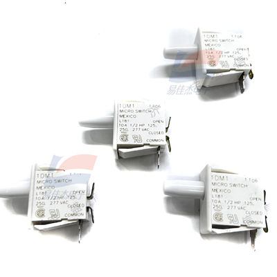 YJJ 1DM1 Mikrosprzęgło Podstawowy/Szybko działający Przęgłowy 10A 277VAC Przęgłowy jednobiegunowy podwójny