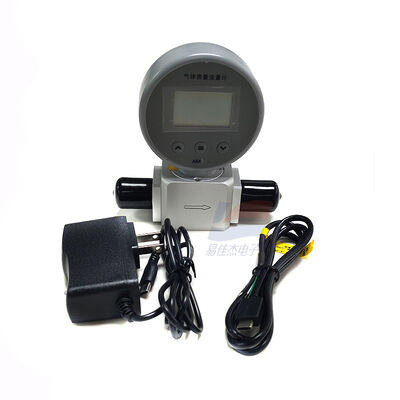 AMS2106R00 Cyfrowy wyświetlacz masowego przepływomierza gazu, zasada termiczna, wiele gazów