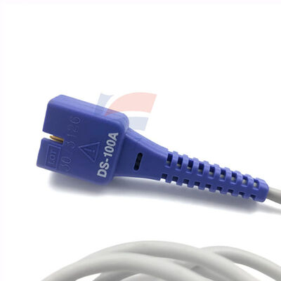 YJJ DS100A DS-100A 9-pinowy zacisk na palec dla dorosłych sonda tlenu we krwi wielokrotnego użytku typu klipsowego czujnik tlenu we krwi dla dorosłych