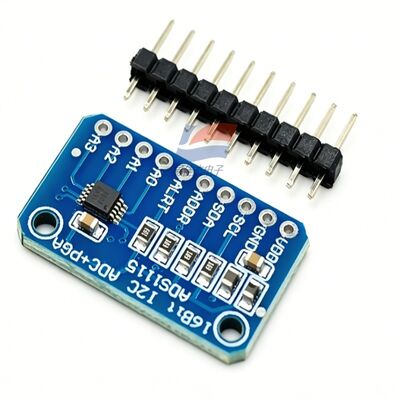 YJJ ADS1115 16-bitowy wysokoprecyzyjny konwerter analogowo-cyfrowy ADC Development Board Module 4 Channels