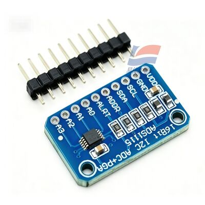 YJJ ADS1115 16-bitowy wysokoprecyzyjny konwerter analogowo-cyfrowy ADC Development Board Module 4 Channels