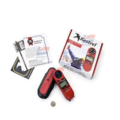 YJJ Kestrel 3000 Handheld Weather Meter | Heat Stress Anemometer for Construction Safety