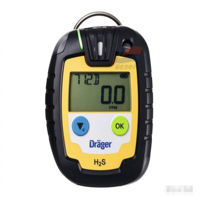 YJJ Pac 6000 pojedynczy detektor gazu CO H2S SO2 O2 osobisty monitor gazu IP68